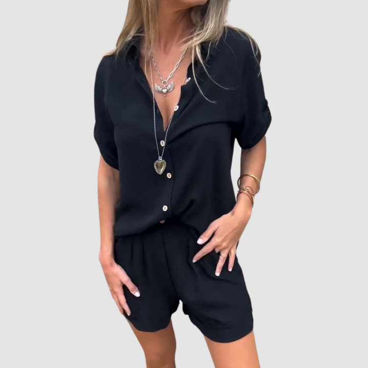 Alba™ Summer Set | Lightweight Top and Relaxed Trousers